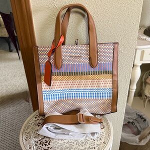 Kate Spade Manhattan Striped Small Tote Like New